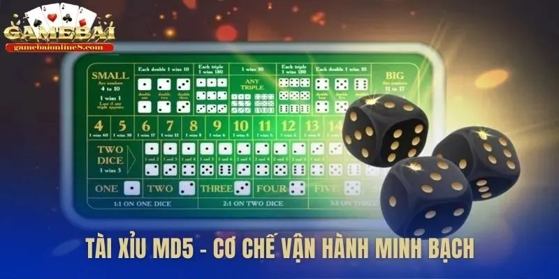 Cơ chế tài xỉu MD5 đảm bảo kết quả hoàn toàn công bằng